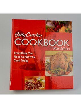Betty Crocker Cookbook 2005 10th Edition Hardcover Spiral Bound